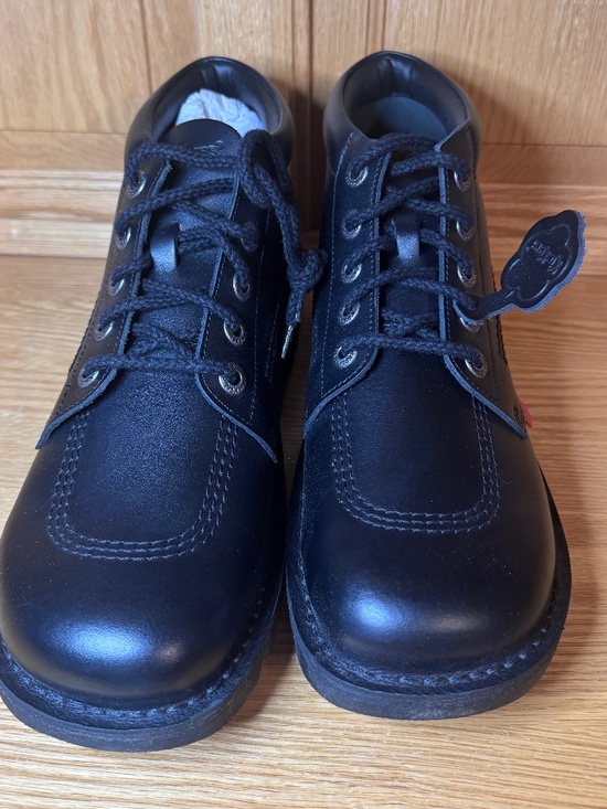 New Men\'s Kickers Kick It M Core Black Damaged Box Sz 43 US 10 Classic Comfort main image 7